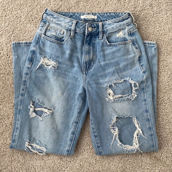 PacSun Denim - Pacsun size 24 ripped mom jeans